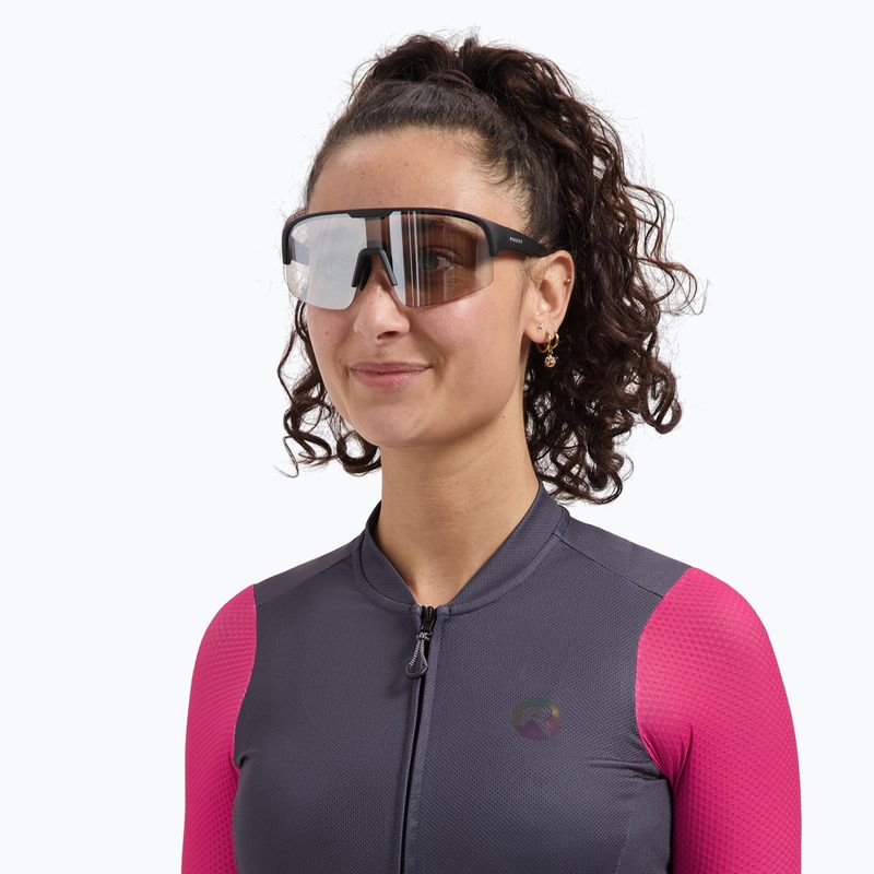 Okulary przeciwsłoneczne Rogelli Mirage Photochromatic black/silver mirror 5