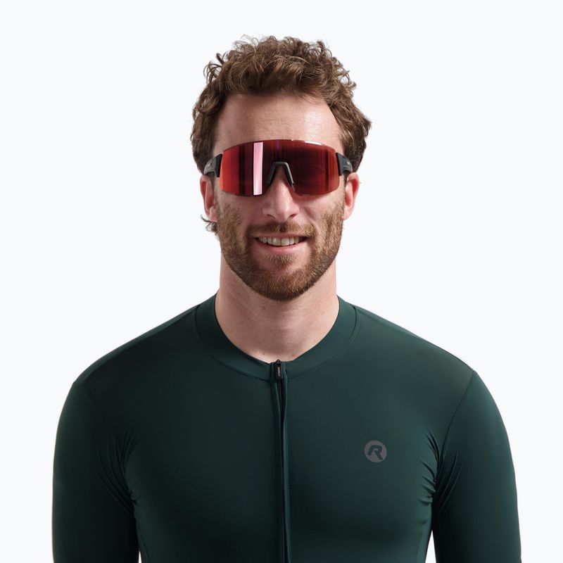 Okulary przeciwsłoneczne Rogelli Swift Full Revo black/red full revo 2