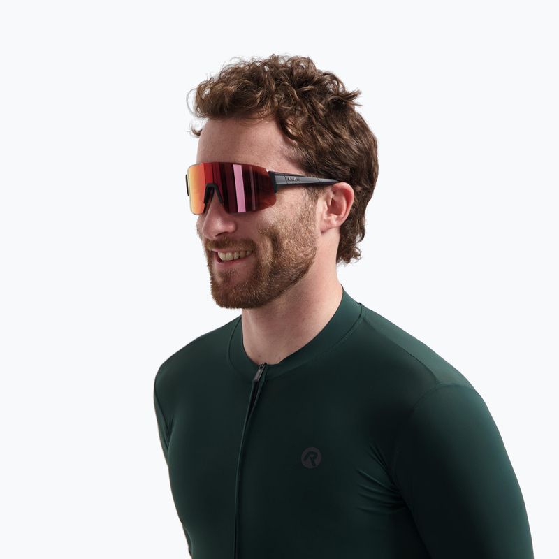 Okulary przeciwsłoneczne Rogelli Swift Full Revo black/red full revo 3