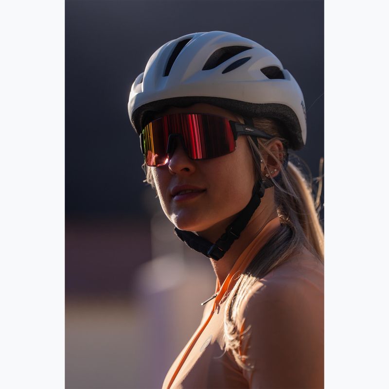 Okulary przeciwsłoneczne Rogelli Swift Full Revo black/red full revo 8