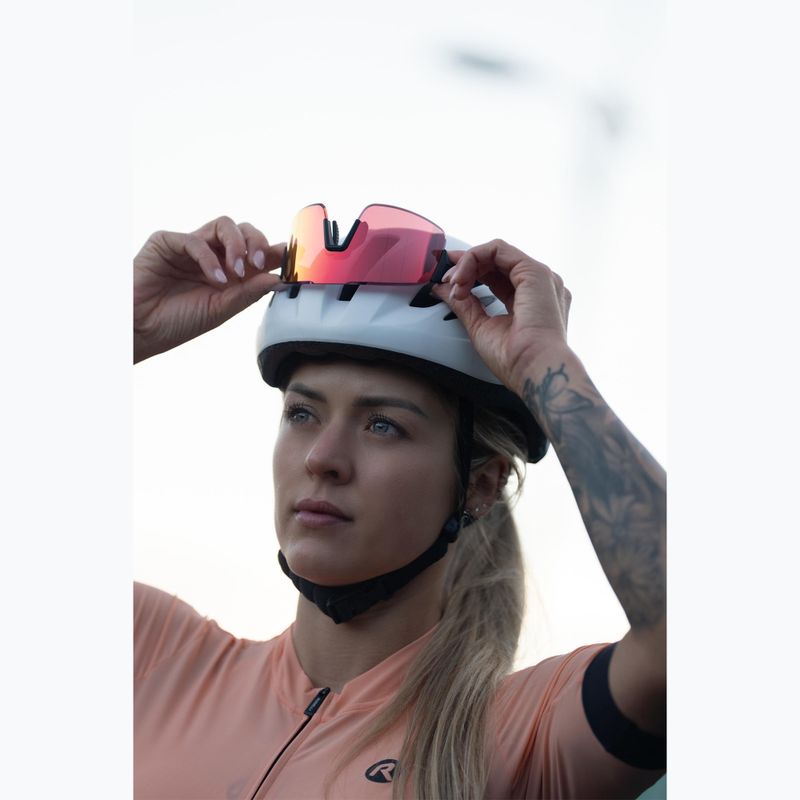 Okulary przeciwsłoneczne Rogelli Swift Full Revo black/red full revo 9