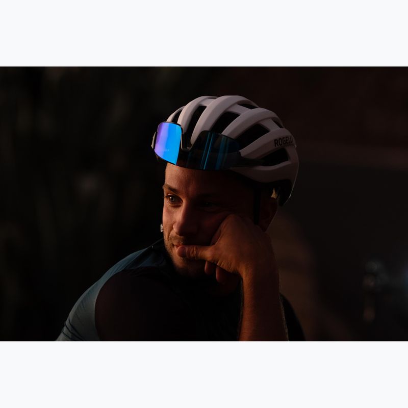 Okulary przeciwsłoneczne Rogelli Swift Full Revo grey/blue full revo 11