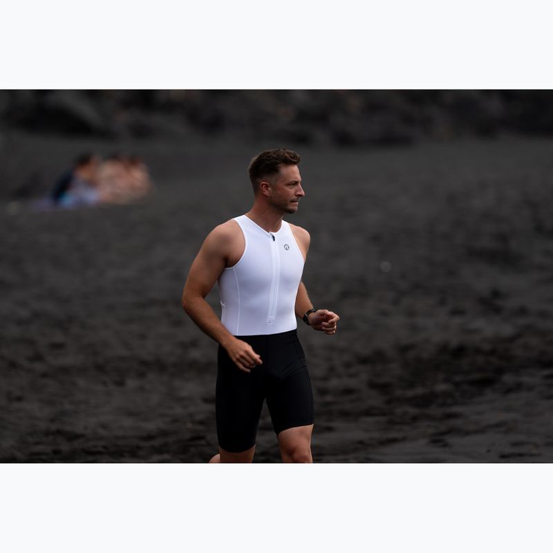 Kombinezon triathlonowy Rogelli Florida Tri Suit WS black/white 8