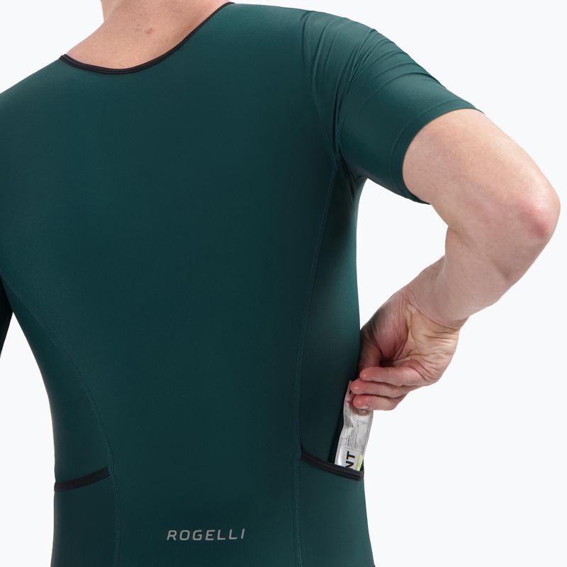 Kombinezon triathlonowy Rogelli Florida Tri Suit black/dark teal 6