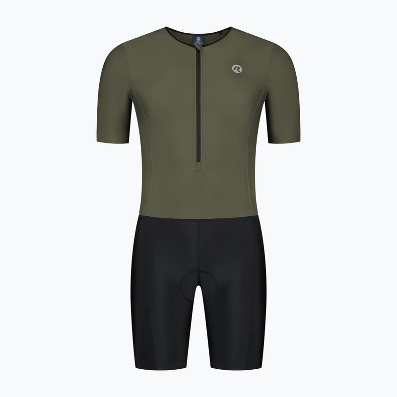 Kombinezon triathlonowy Rogelli Florida Tri Suit black/army green
