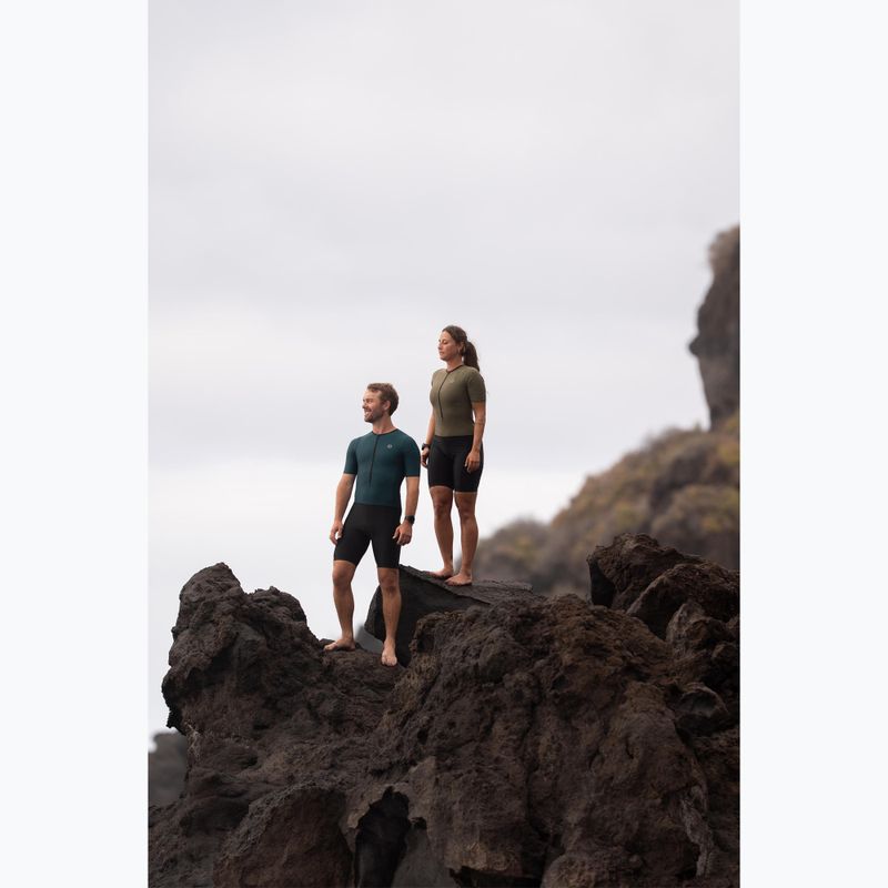 Kombinezon triathlonowy Rogelli Florida Tri Suit black/army green 14