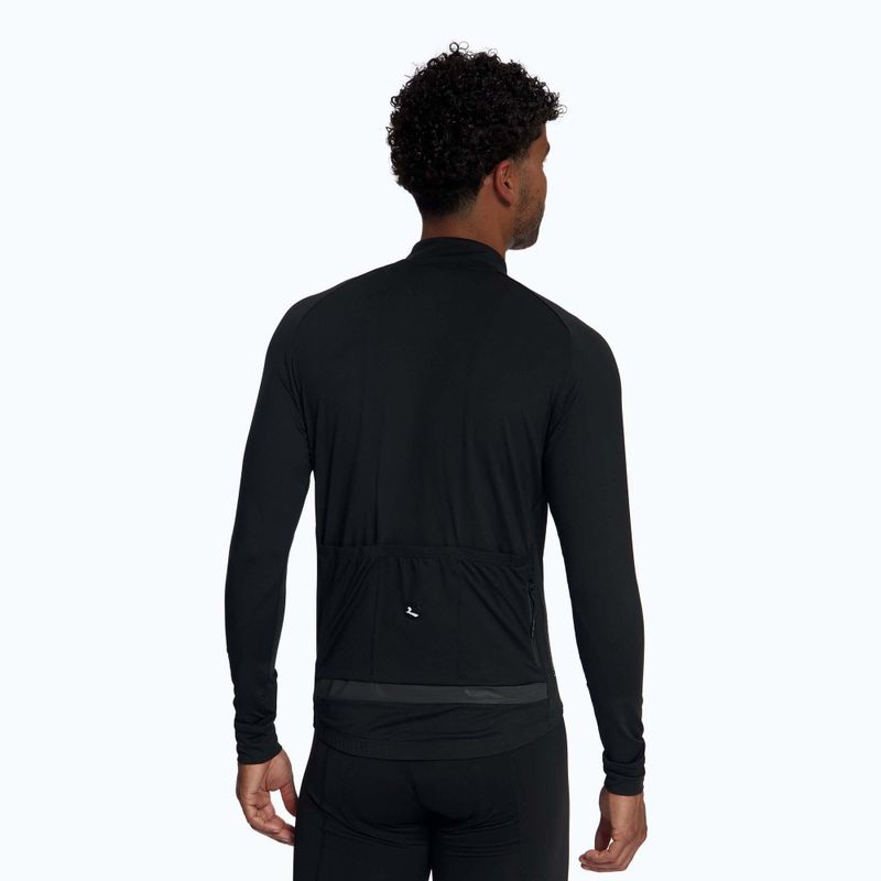 Longsleeve rowerowy męski Rogelli Essential Light black 2