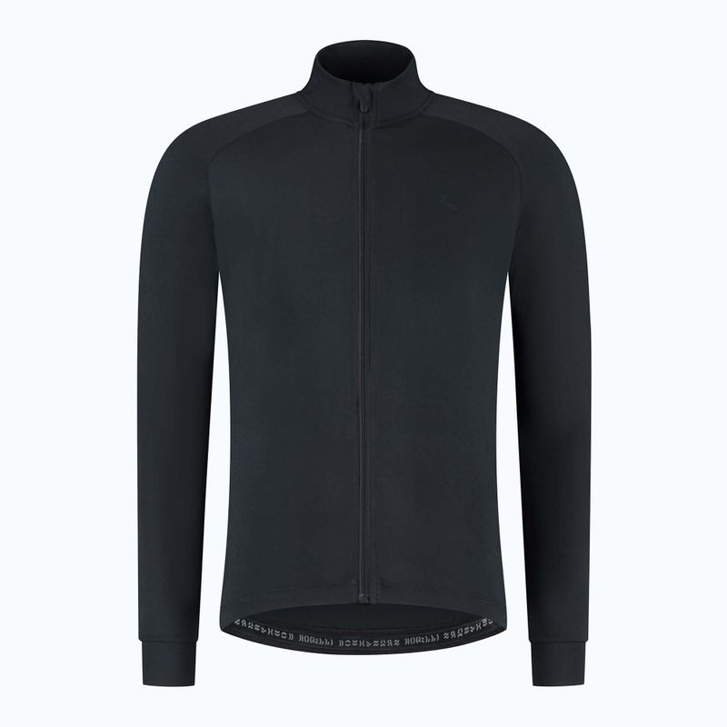 Longsleeve rowerowy męski Rogelli Essential Light black 5