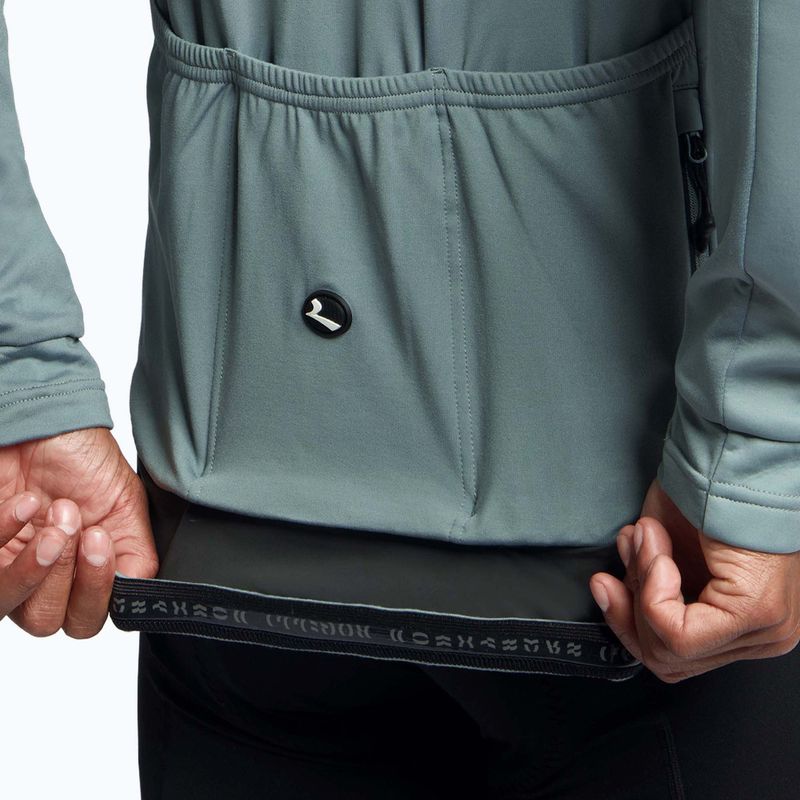 Kurtka rowerowa męska Rogelli Essential II Jacket grey 5
