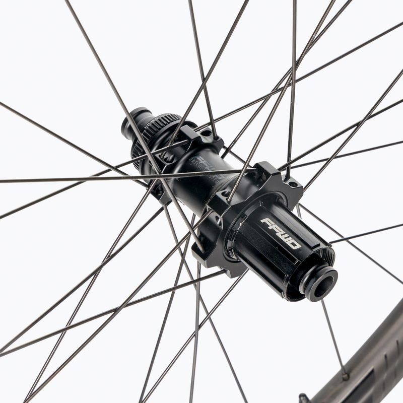 Koła rowerowe FFWD Carbon Tyro FCC SP 24H/24H DBCL 12 mm TA 11SP Shimano grey 2