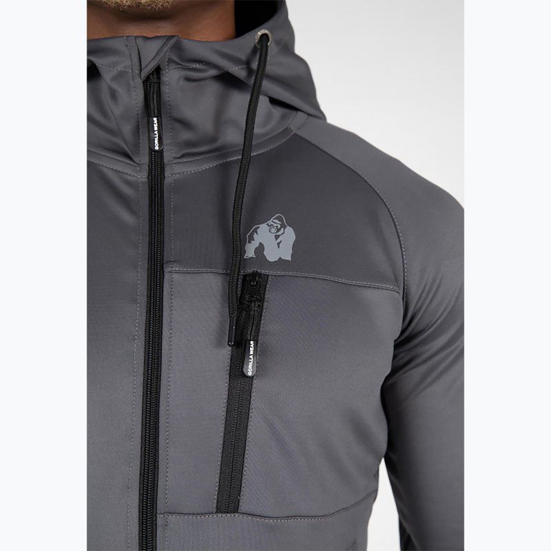 Bluza treningowa męska Gorilla Wear Scottsdale gray 4