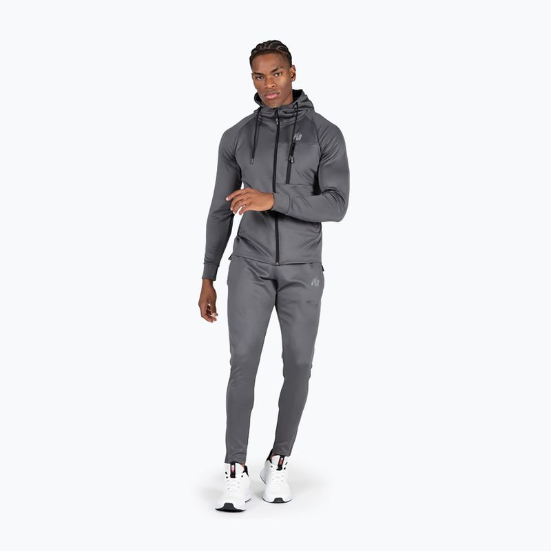 Spodnie treningowe męskie Gorilla Wear Scottsdale gray 2