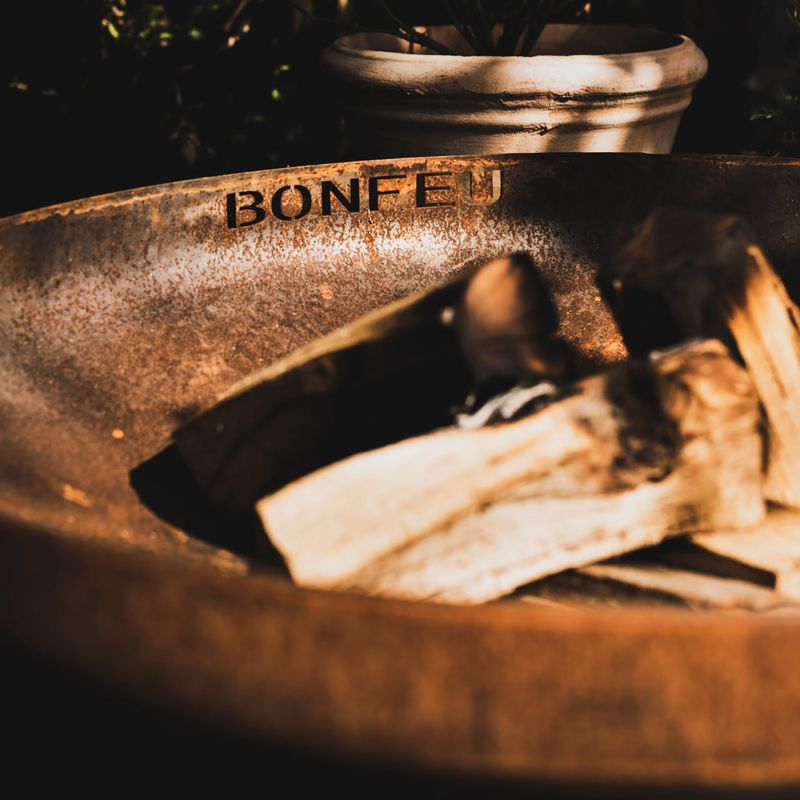 Palenisko ogrodowe BonFeu BonBowl Plus 60 cm corten 6