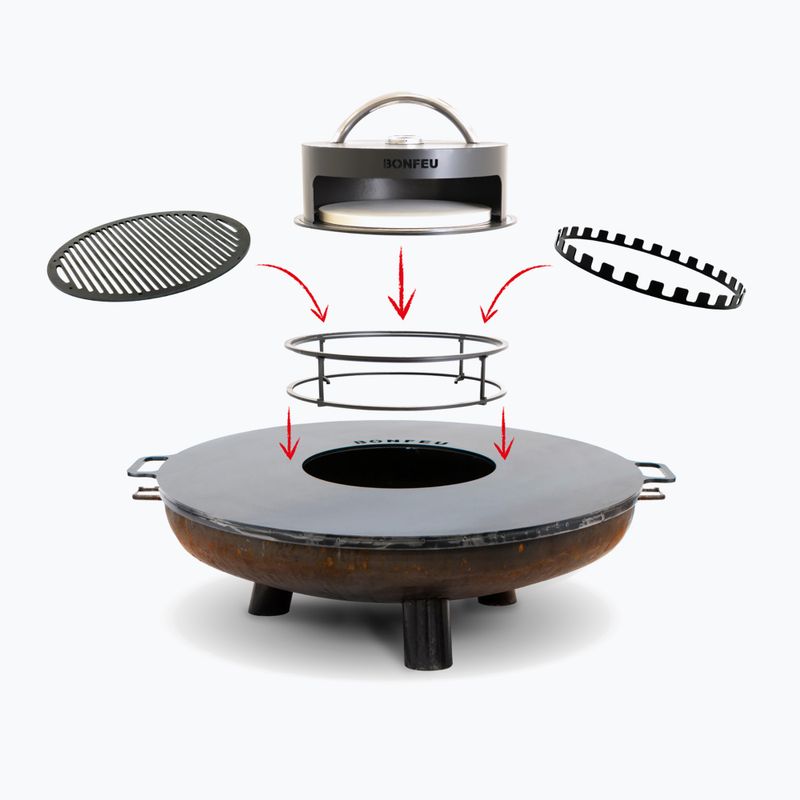 Palenisko ogrodowe BonFeu BonBowl Plus 100 cm 2
