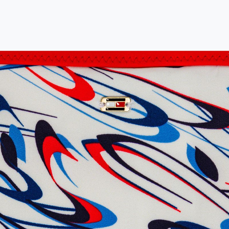 Dół od stroju kąpielowego Tommy Hilfiger Cheeky String Side Tie Print drops motion ecru 5