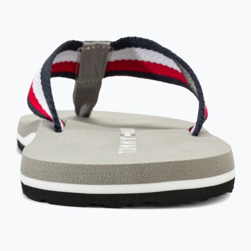 Japonki męskie Tommy Hilfiger Corporate Beach Sandal antique silver 6