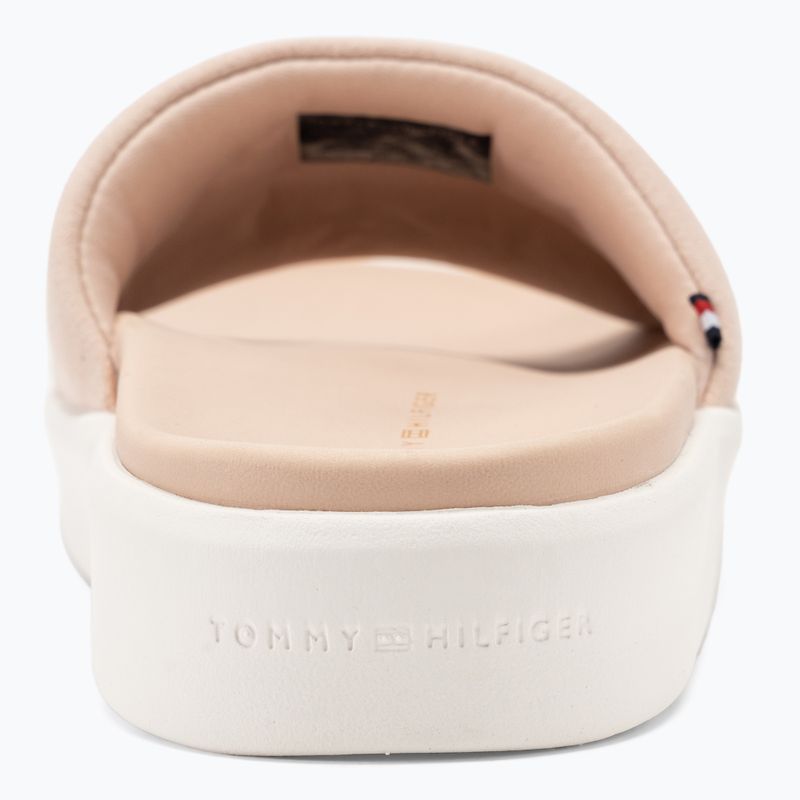 Klapki damskie Tommy Hilfiger Platform Pool Slide pink bloom 6
