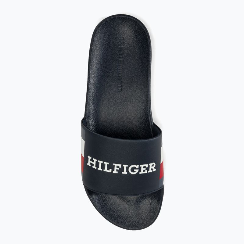 Klapki męskie Tommy Hilfiger RWB Pool Slide desert sky 5