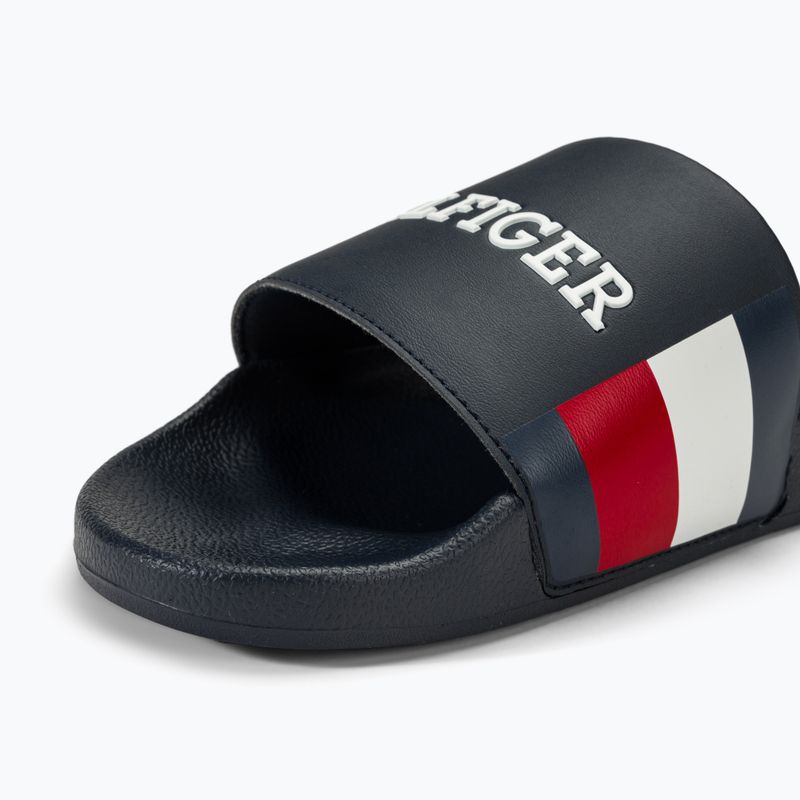 Klapki męskie Tommy Hilfiger RWB Pool Slide desert sky 7