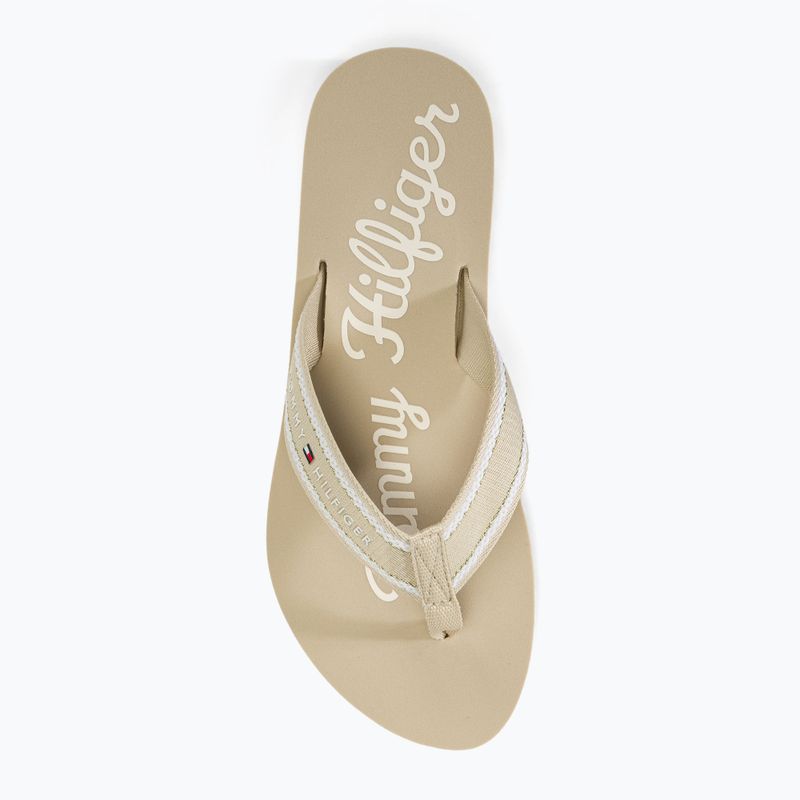 Japonki damskie Tommy Hilfiger Im Graphic Beach Sandal classic beige 5