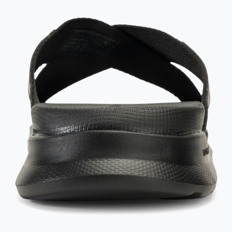 Klapki męskie Tommy Hilfiger Comfort Criss Cross Beach Sandal black 6