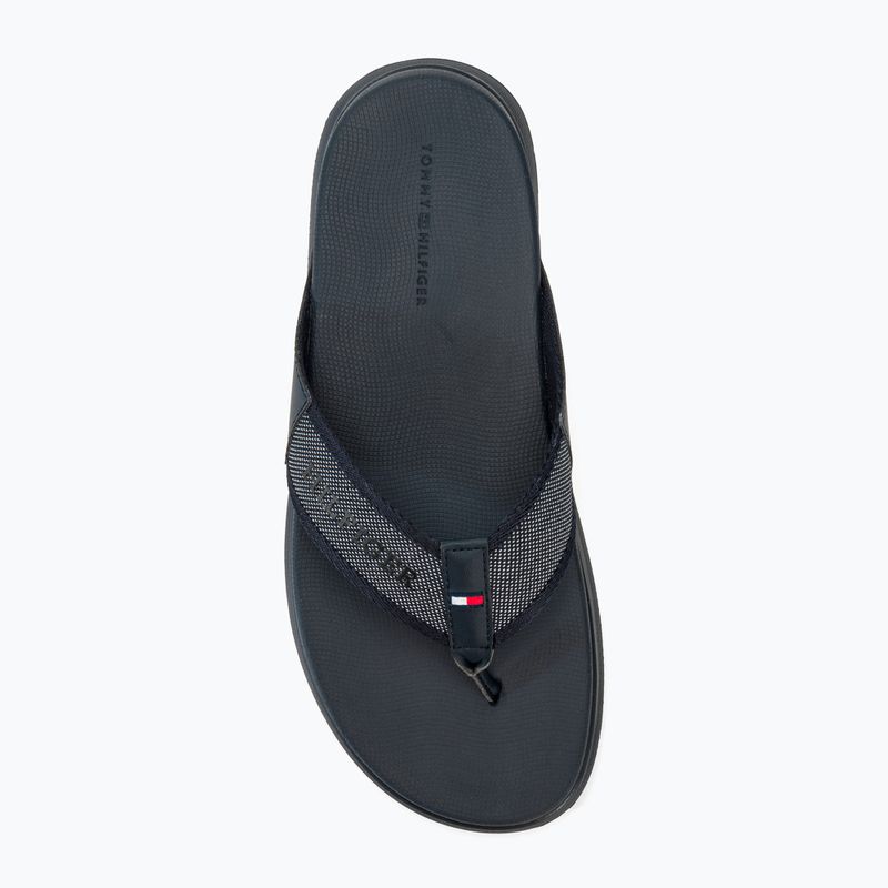 Japonki męskie Tommy Hilfiger Comfort Toe Post Beach Sandal desert sky 5
