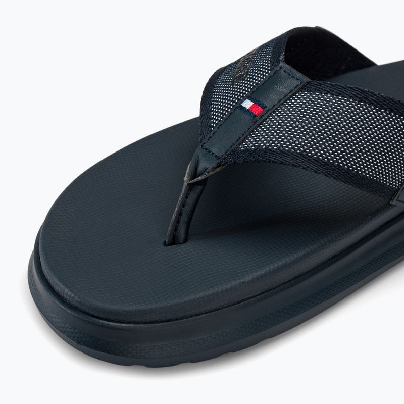 Japonki męskie Tommy Hilfiger Comfort Toe Post Beach Sandal desert sky 7