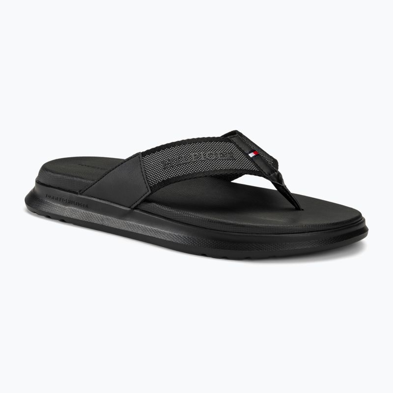 Japonki męskie Tommy Hilfiger Comfort Toe Post Beach Sandal black