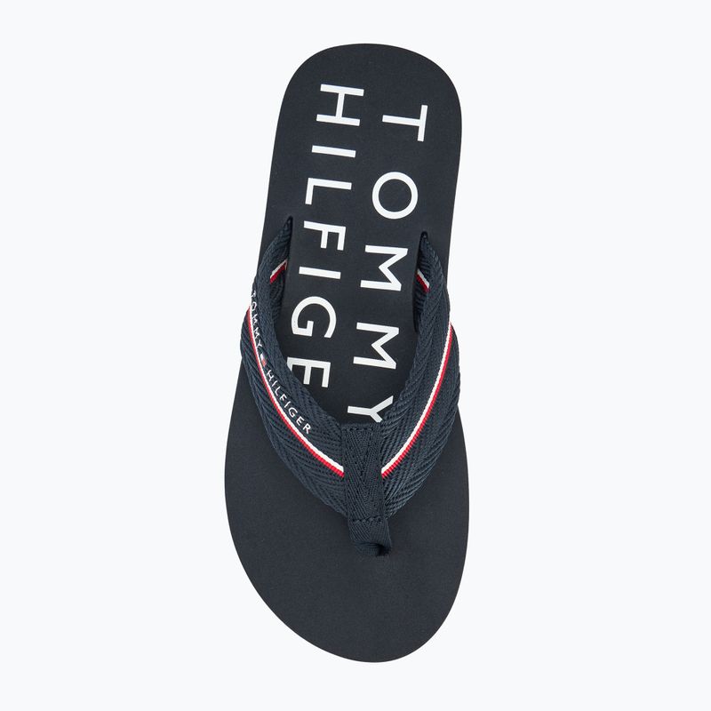 Japonki męskie Tommy Hilfiger Web Beach Sandal desert sky 5