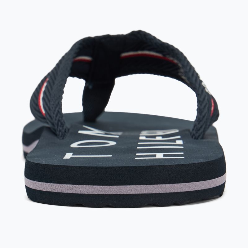 Japonki męskie Tommy Hilfiger Web Beach Sandal desert sky 6