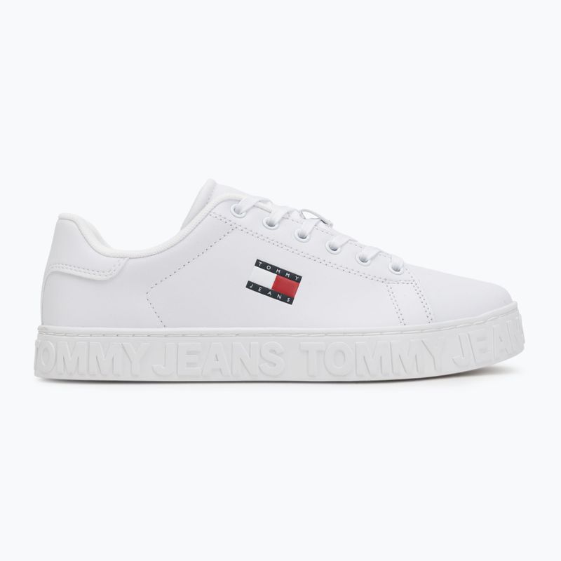 Buty damskie Tommy Jeans Log Outsole white 2