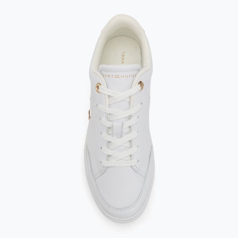 Buty damskie Tommy Hilfiger Essential Chic Court white 5