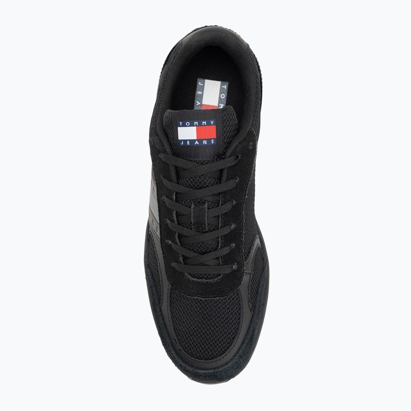 Buty męskie Tommy Jeans TJM Technical Runner Ess black 5