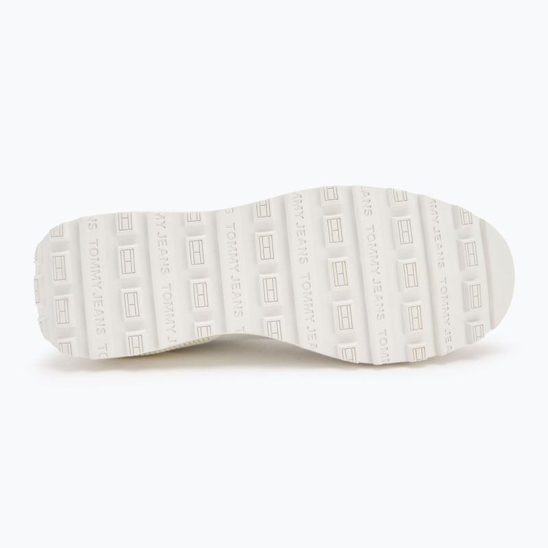 Buty męskie Tommy Jeans TJM Technical Runner Ess ecru 4