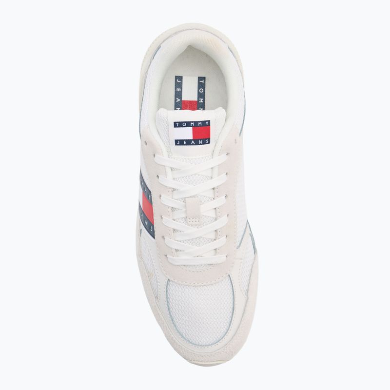 Buty męskie Tommy Jeans TJM Technical Runner Ess ecru 5