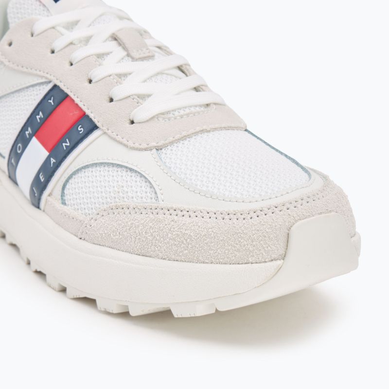 Buty męskie Tommy Jeans TJM Technical Runner Ess ecru 7