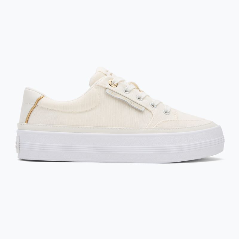 Trampki damskie Tommy Hilfiger Essential Vulc Textile YBL ecru 2