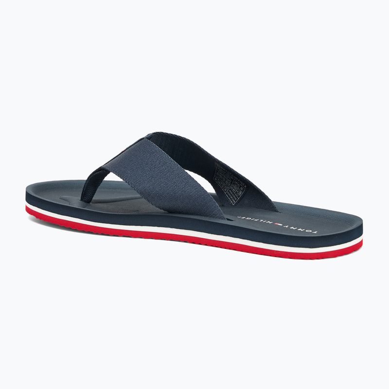 Japonki męskie Tommy Hilfiger Comfort Beach Sandal military denim 3
