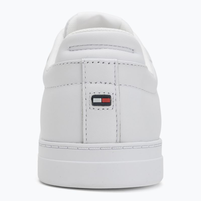 Buty męskie Tommy Hilfiger Icon Court Lth Flag Ess white 6
