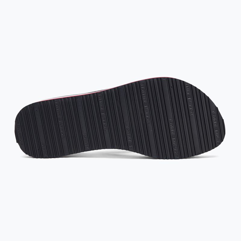 Japonki damskie Tommy Hilfiger Im Th Signature Beach Sandal rwb 4