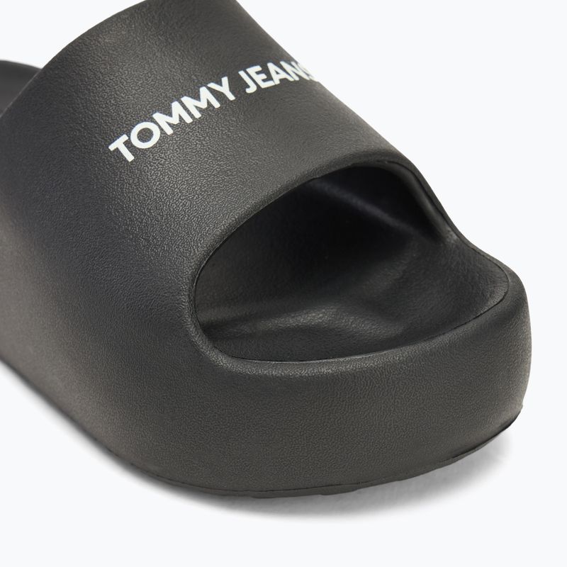 Klapki damskie Tommy Jeans Flatform Pool Slide Ess black 7