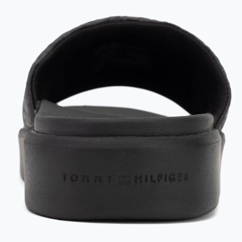 Klapki damskie Tommy Hilfiger Platform Monogram Poolslide black 6
