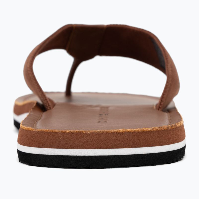 Japonki męskie Tommy Hilfiger Leather Beach Sandal winter cognac 6