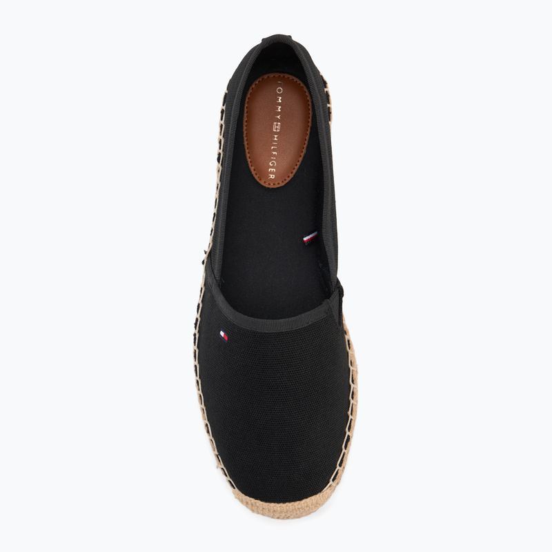 Buty damskie Tommy Hilfiger Flag Canvas black 5