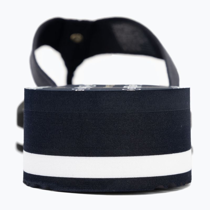 Japonki damskie Tommy Hilfiger Im Th Chainprint Midwedge Sandal space blue 6