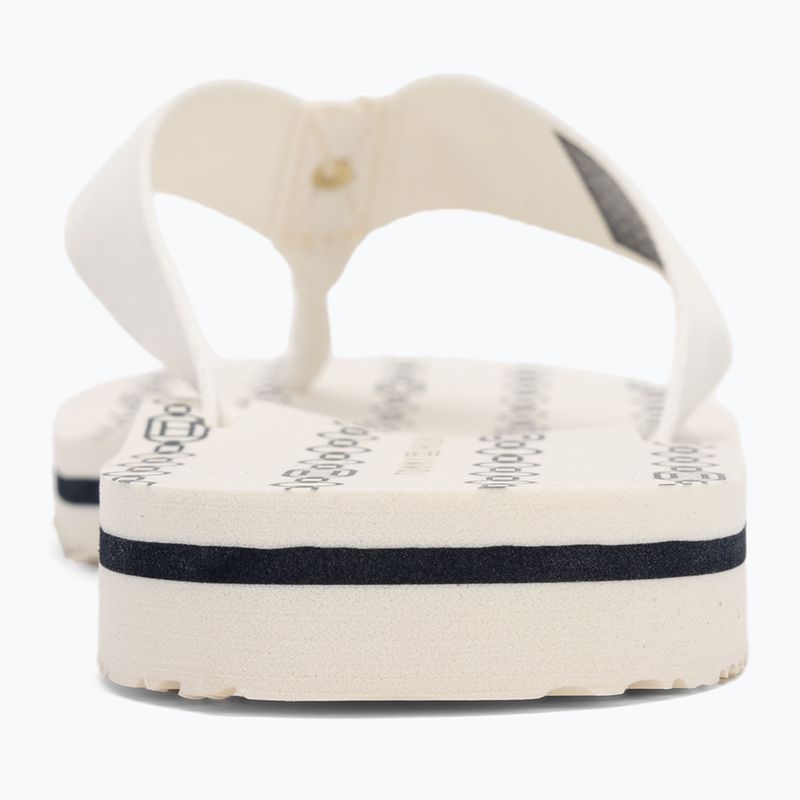 Japonki damskie Tommy Hilfiger Chain Print Beach Sandal ivory 6