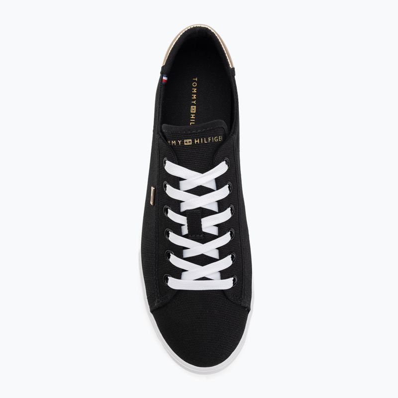Trampki damskie Tommy Hilfiger Vulc Canvas Lace Up black 5