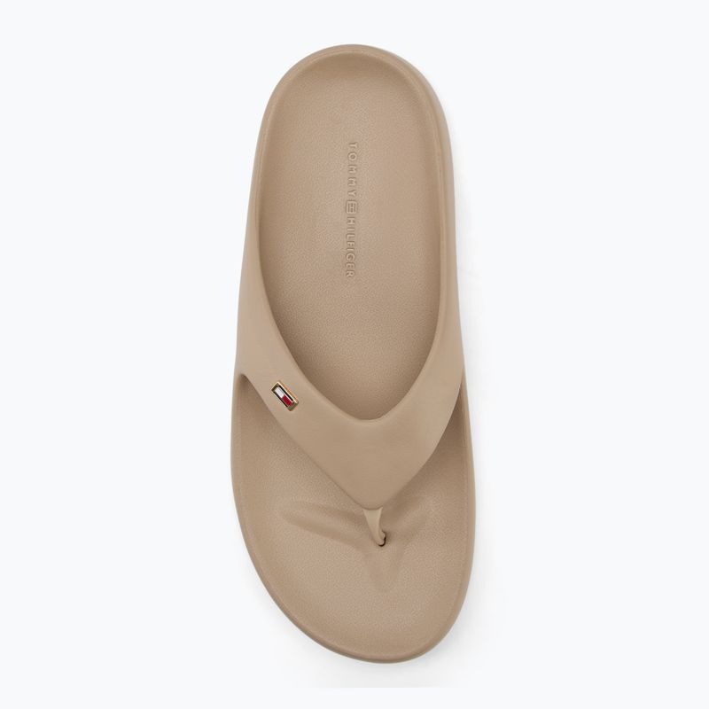 Japonki damskie Tommy Hilfiger Comfort Beach Sandal horseradish 5