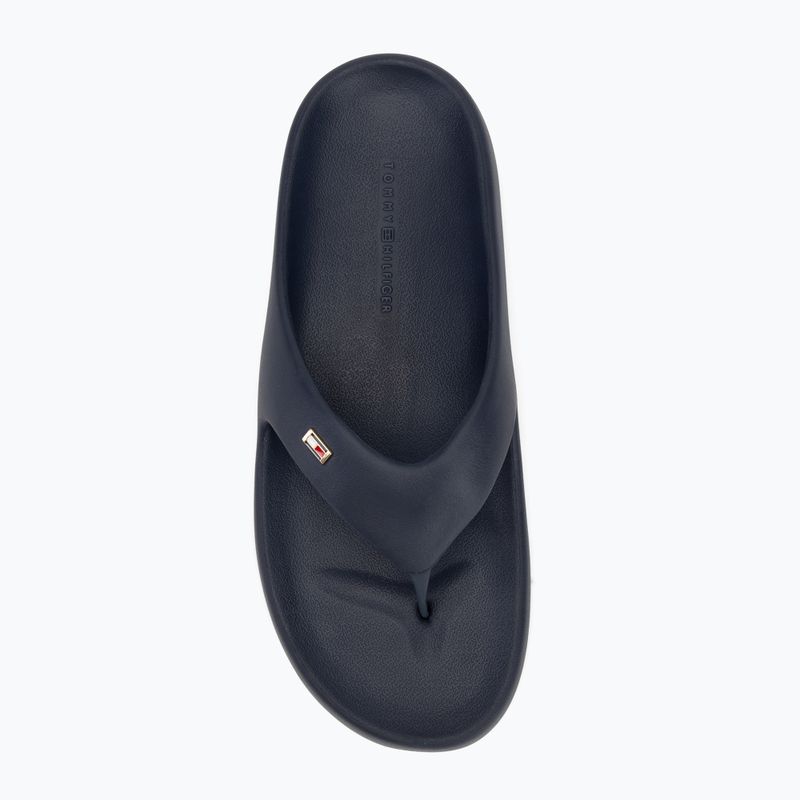 Japonki damskie Tommy Hilfiger Comfort Beach Sandal space blue 5