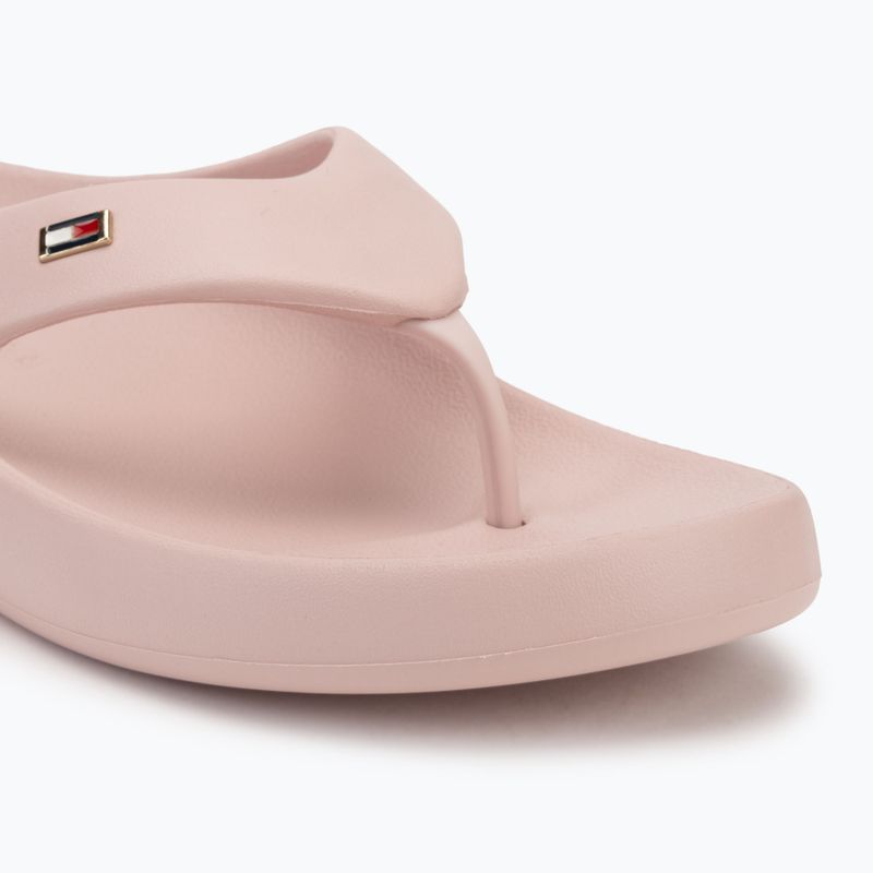 Japonki damskie Tommy Hilfiger Comfort Beach Sandal foggy pink 7